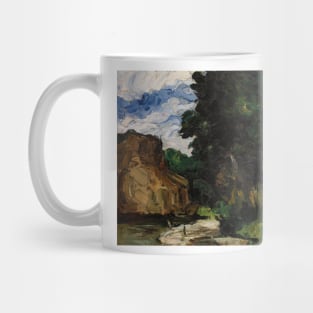 River Bend by Paul Cezanne Mug